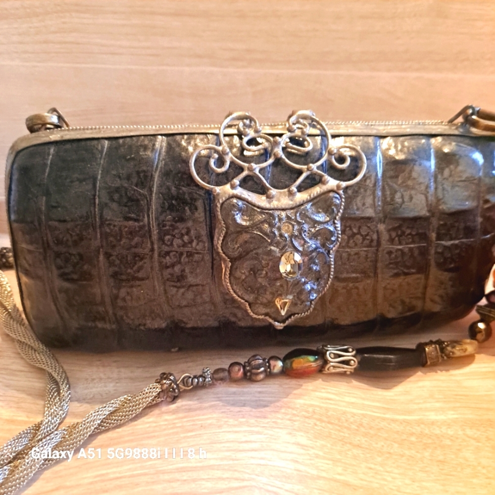 Maya Evangelista hard resin bag